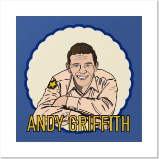 Andy Griffith as Andy Taylor Posters and Art